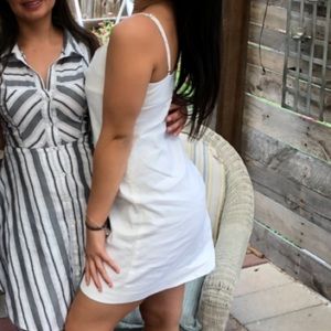 Vintage cream summer dress